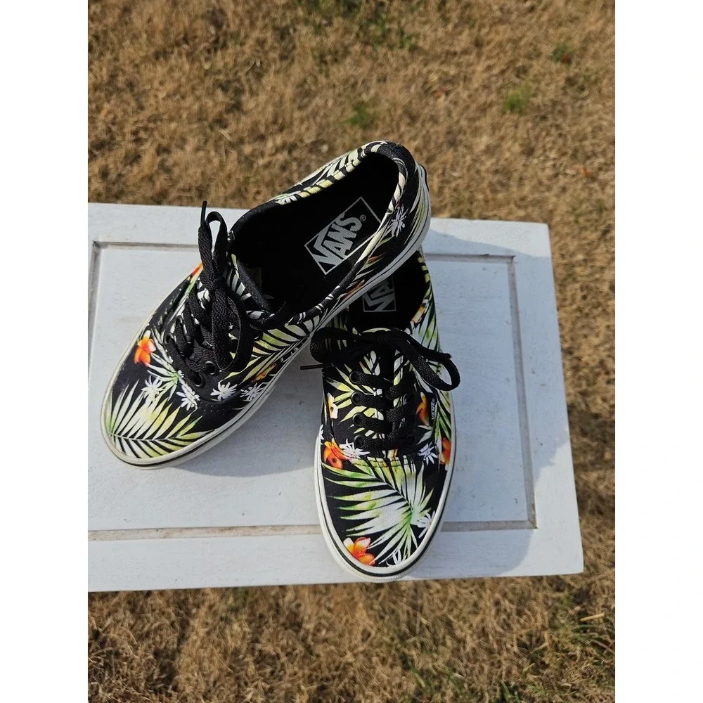 Vans‎ Era Tropical Palm Floral Print Sneakers M 6.5/W 8
